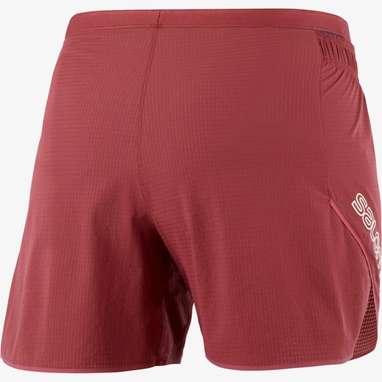 Salomon Sense Aero 5'' Women's Running Shorts Red | CA 40F13